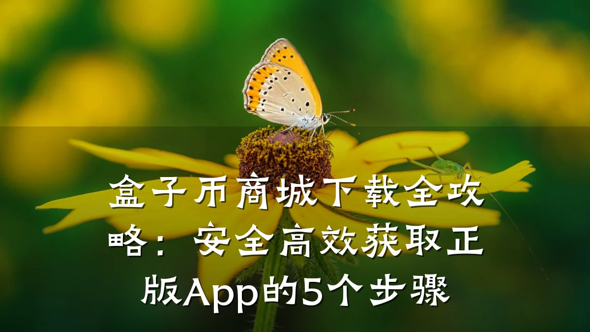盒子币商城下载全攻略：安全高效获取正版App的5个步骤