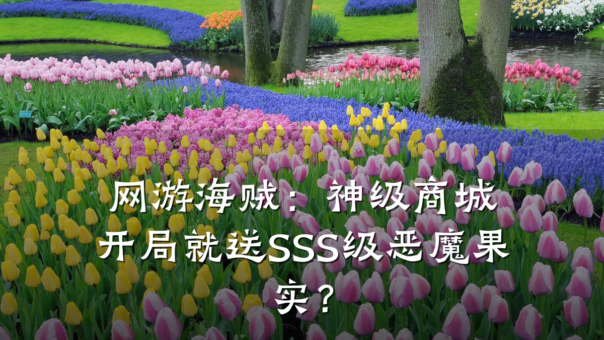 网游海贼：神级商城开局就送SSS级恶魔果实？