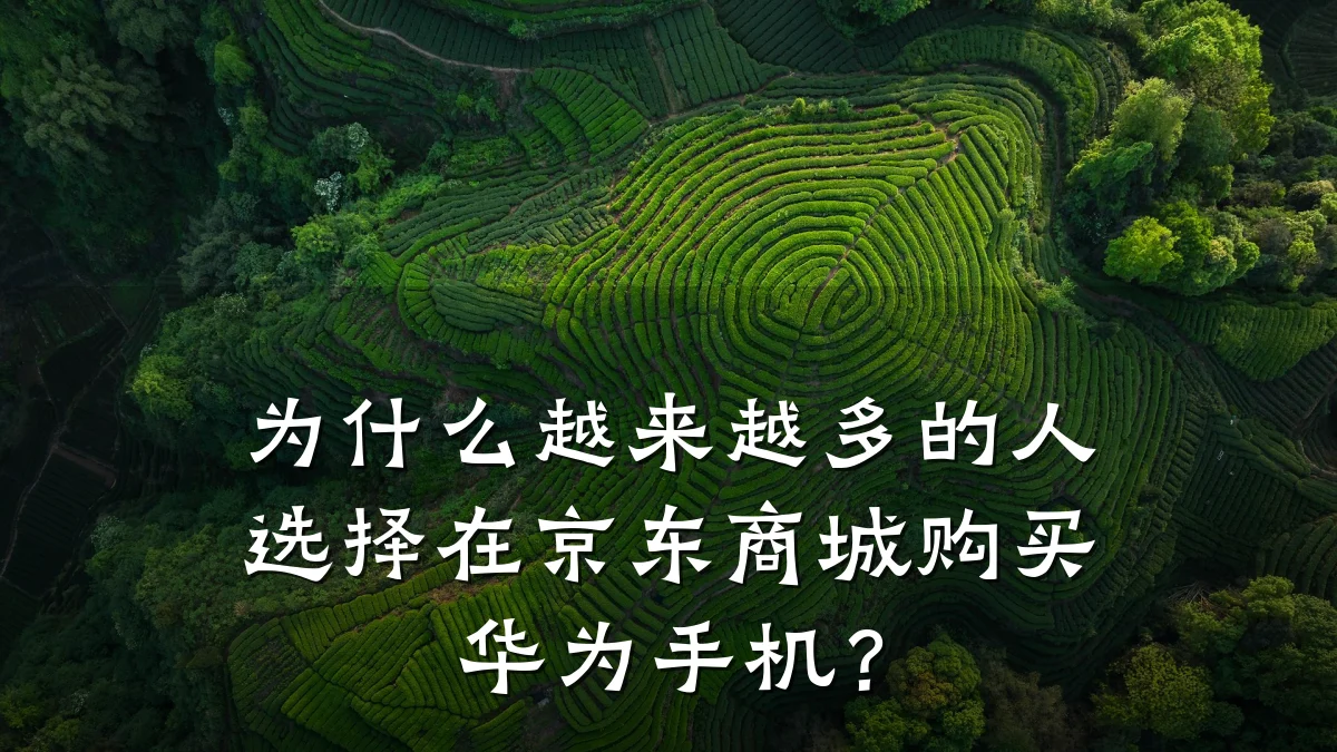 为什么越来越多的人选择在京东商城购买华为手机?