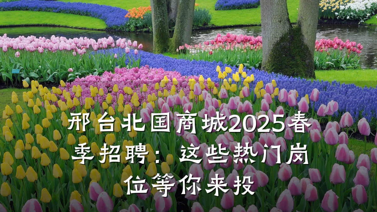 邢台北国商城2025春季招聘：这些热门岗位等你来投