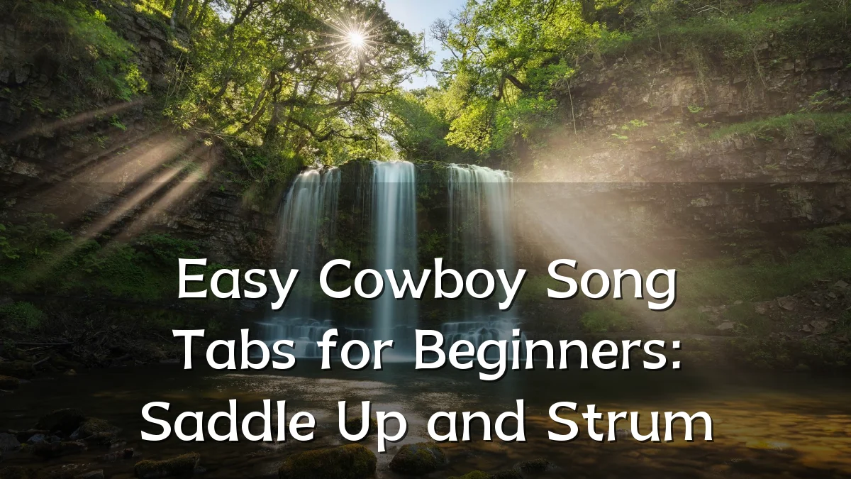 Easy Cowboy Song Tabs for Beginners: Saddle Up and Strum