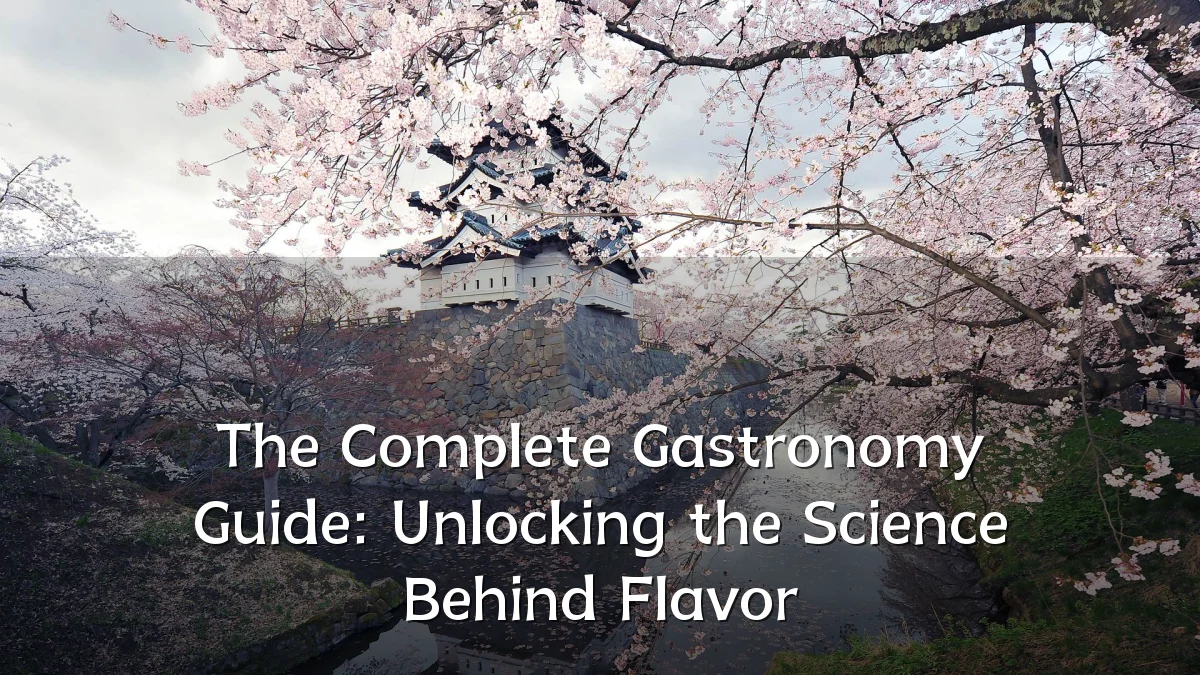 The Complete Gastronomy Guide: Unlocking the Science Behind Flavor