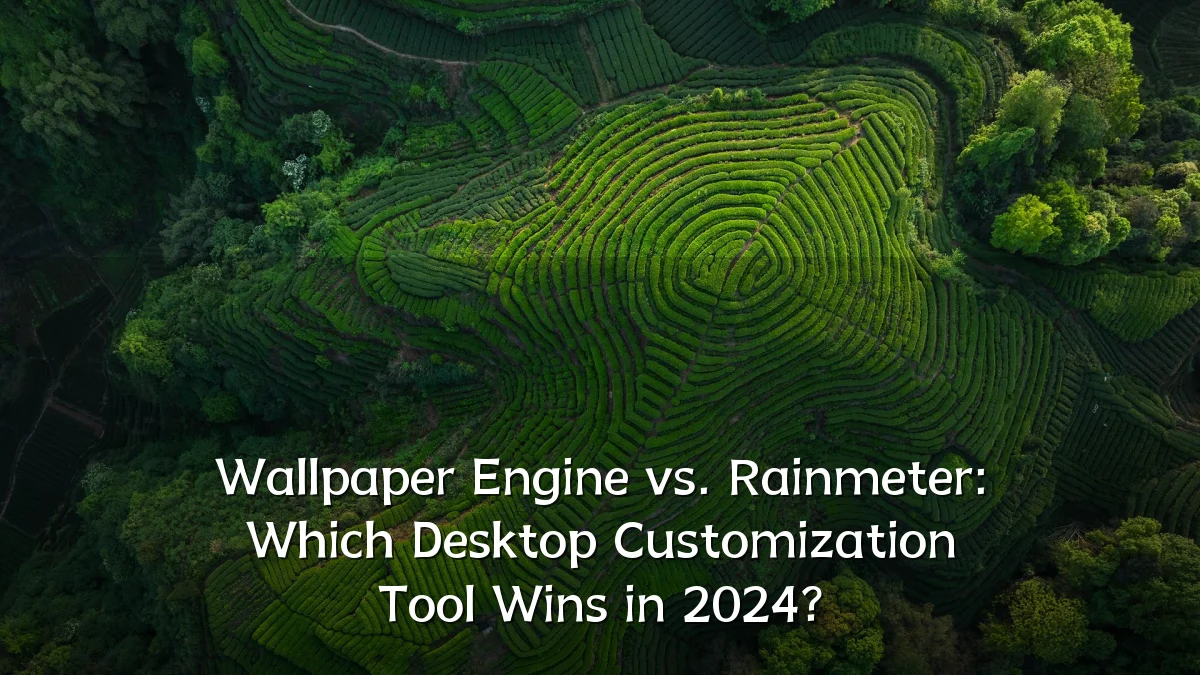 Wallpaper Engine vs. Rainmeter: Which Desktop Customization Tool Wins in 2024?